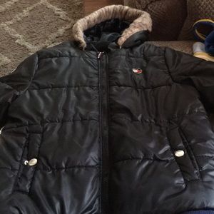 a winter jacket